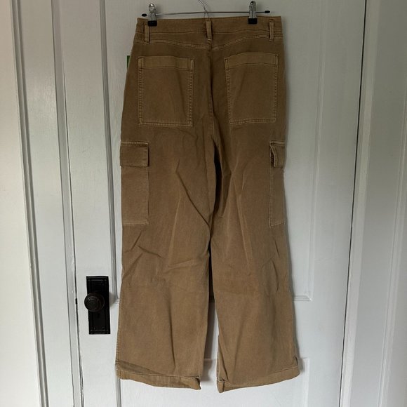 Gap Loose Khaki Cargo Pants with Washwell - Picture 10 of 12